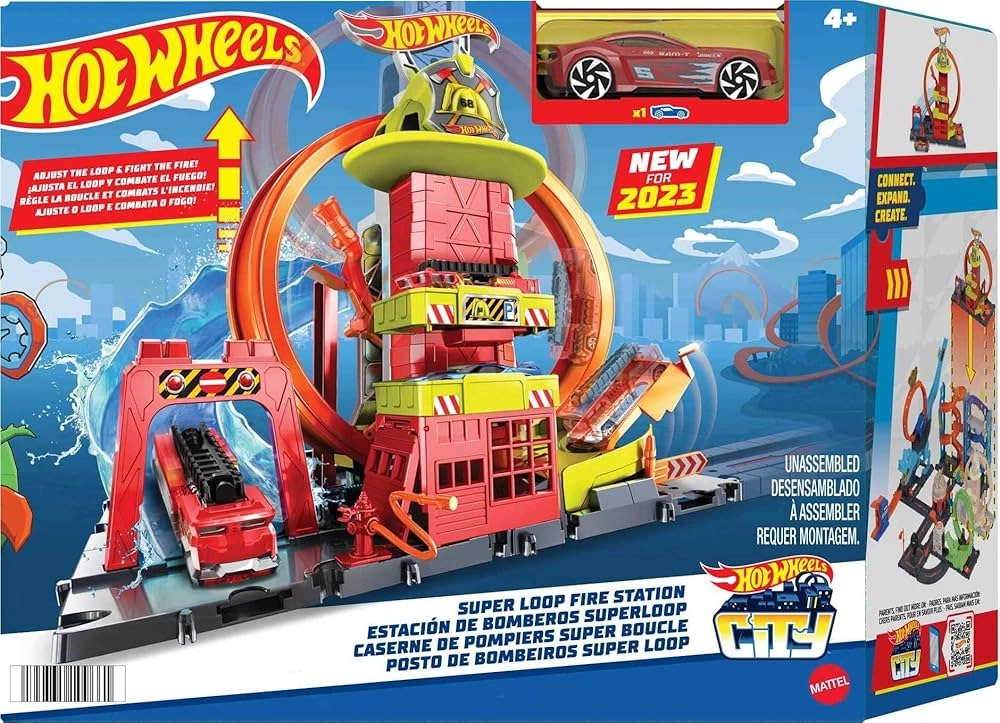Hot Wheels City New Track Package 1 (1)