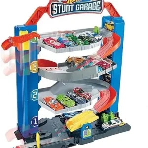 Hot Wheels Jump & Drop Garage