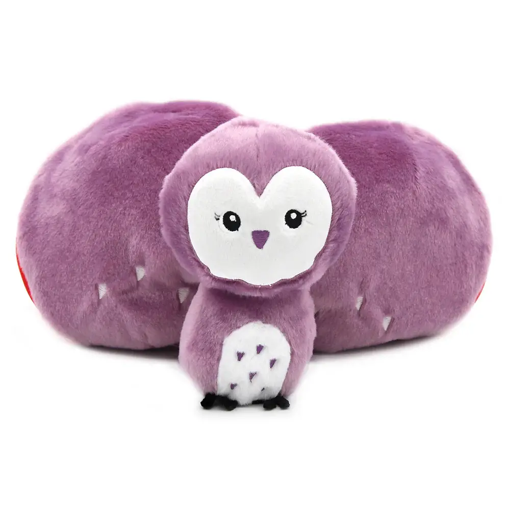 VEGGIE PLUSH VIOLET THE OWL STRAWBERRY2