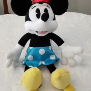 Disney Plush Retro Minnie Blue Skirt 7"*