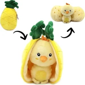 VEGGIE PLUSH NUGGET THE CHICK / PINEAPPLE