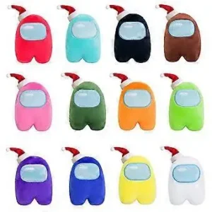 Among Us Clip on Plush ( color may vary)