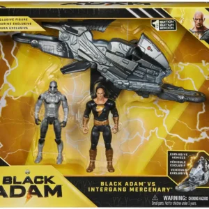 DC Black Adam Movie Intergang Set w/4" Fig