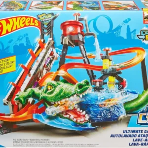 HW Color Shifters Gator Car Wash Playset