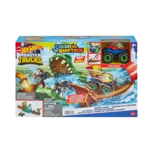 Hot Wheels MT Monster Truck Color Shifters Playset