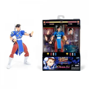 JADA - STREET FIGHTER II CHUN-LI 6" FIG.