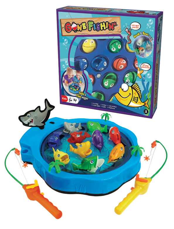 Musical Fishing Game, birthday gift for 6 year old girl or boy